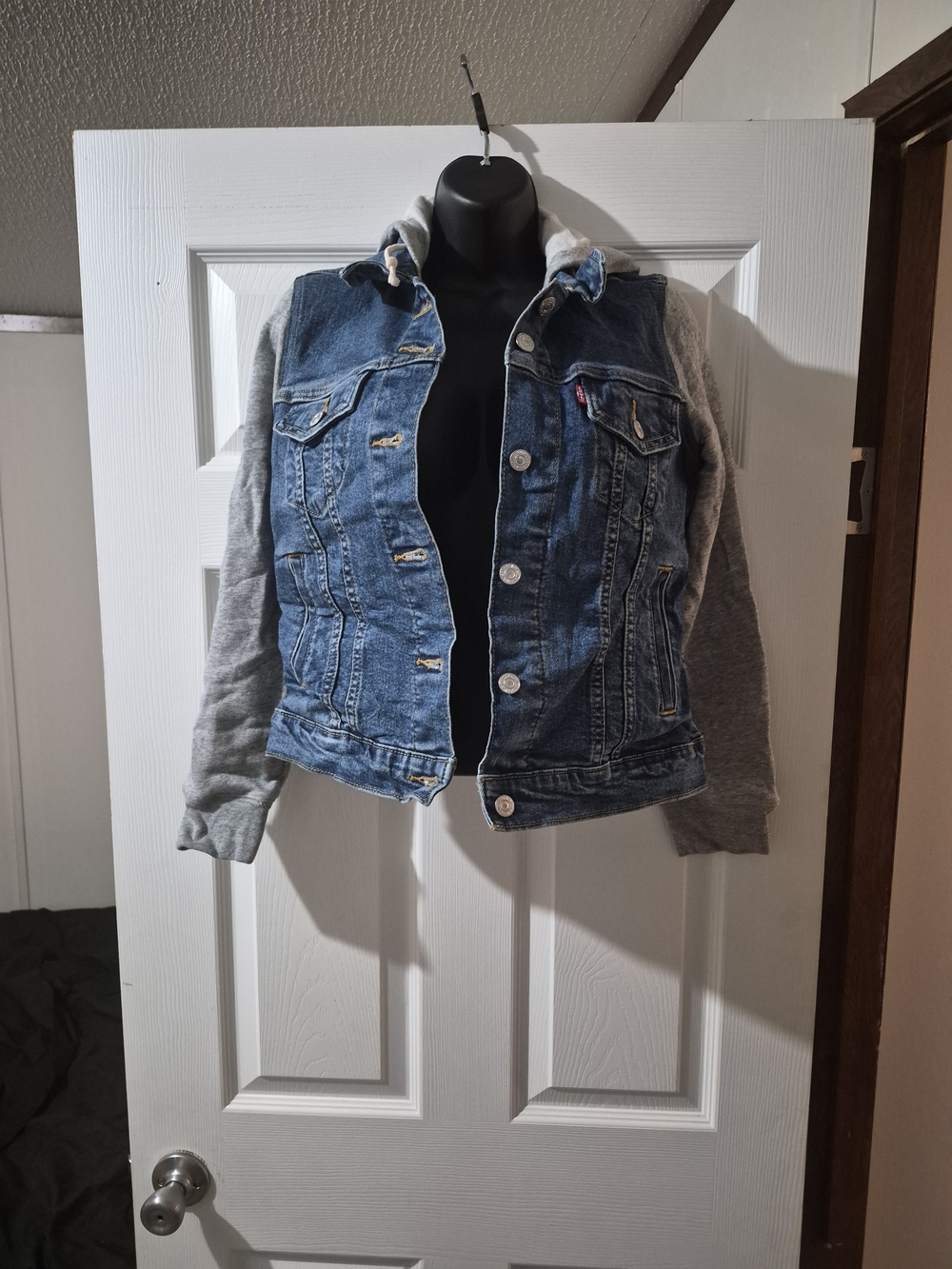 Levi's Denim Trucker Jacket With Hoodie
